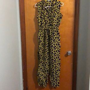 Ankara African Print Romper